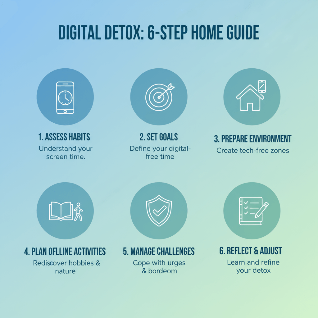 How to Do a Digital Detox at Home: Practical Step-by-Step Guide 3 Digital Detox at Home