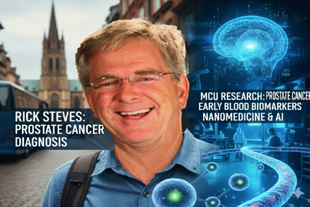 Rick Steves Brings Focus to Early Prostate Cancer Detection with MSU’s Nanomedicine and AI Breakthrough