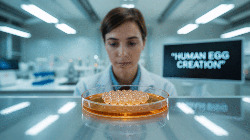scientists create human egg from skin cells