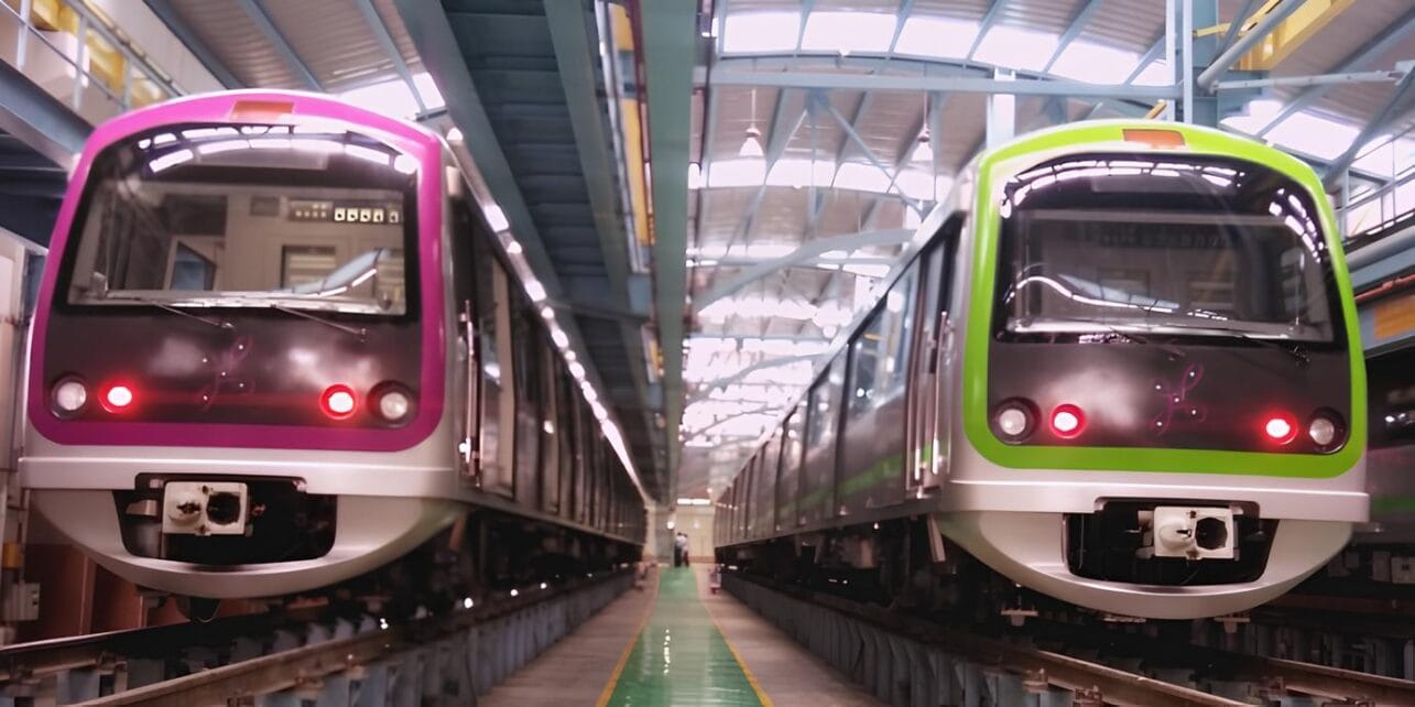 Namma Metro Trains of Bangalore